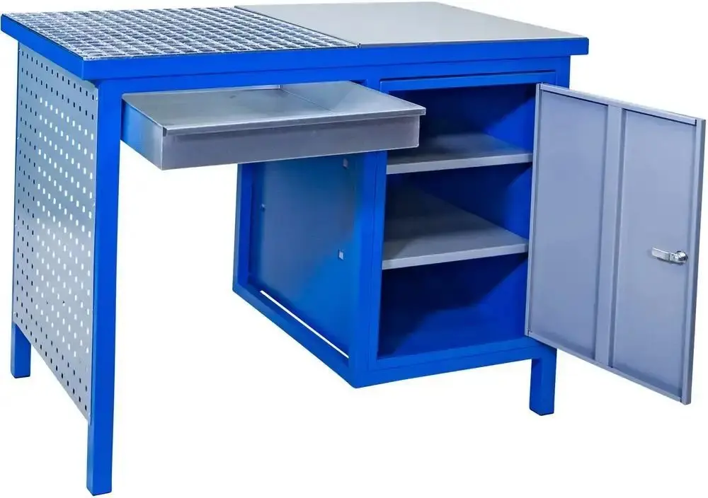 Produktfoto 1 von Güde 40944, Q9 Schweißwerkbank SW 1200/600 verzinkter Schweißrost 60x60cm