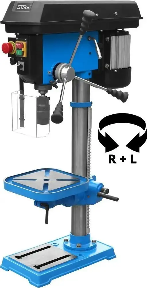 Produktfoto 1 von Güde Tischbohrmaschine Ständerbohrmaschine Bohrmaschine GTB 20/812 R+L 400V 800W