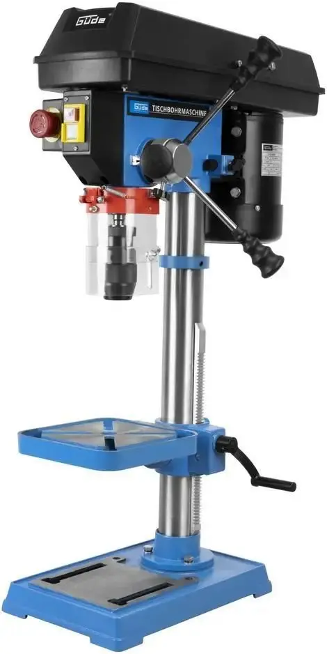 Produktfoto 1 von Güde 55202, Tischbohrmaschine GTB16/605 Tisch 200x200mm Bohrfutter 1-16mm