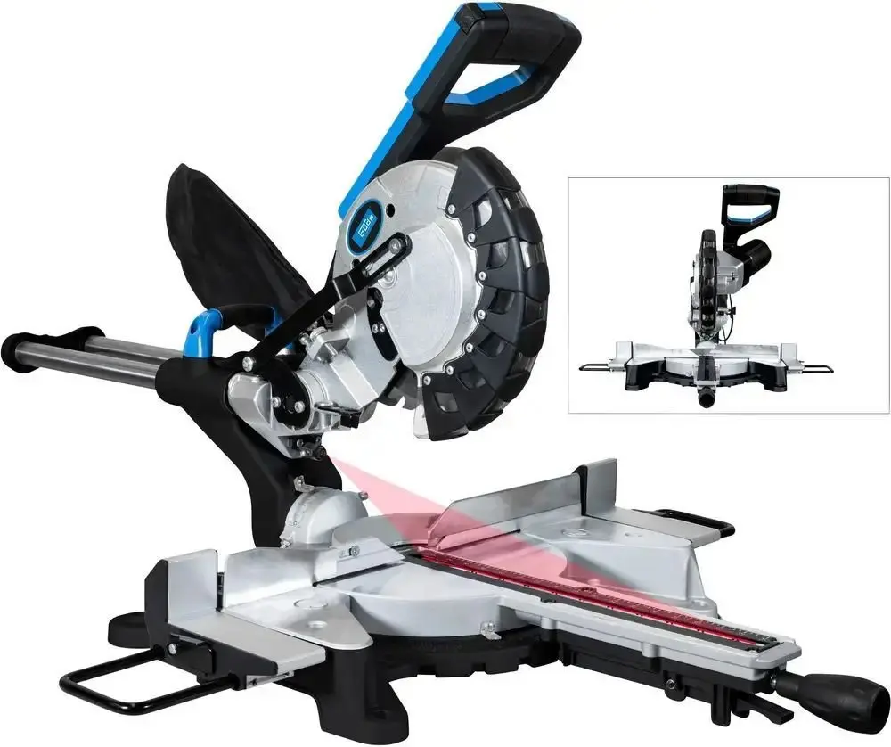 Produktfoto 1 von Güde 55257, Q9 Kappsäge Zugsäge Gehrungssäge Radial GRK 2134.1 BSL 65mm
