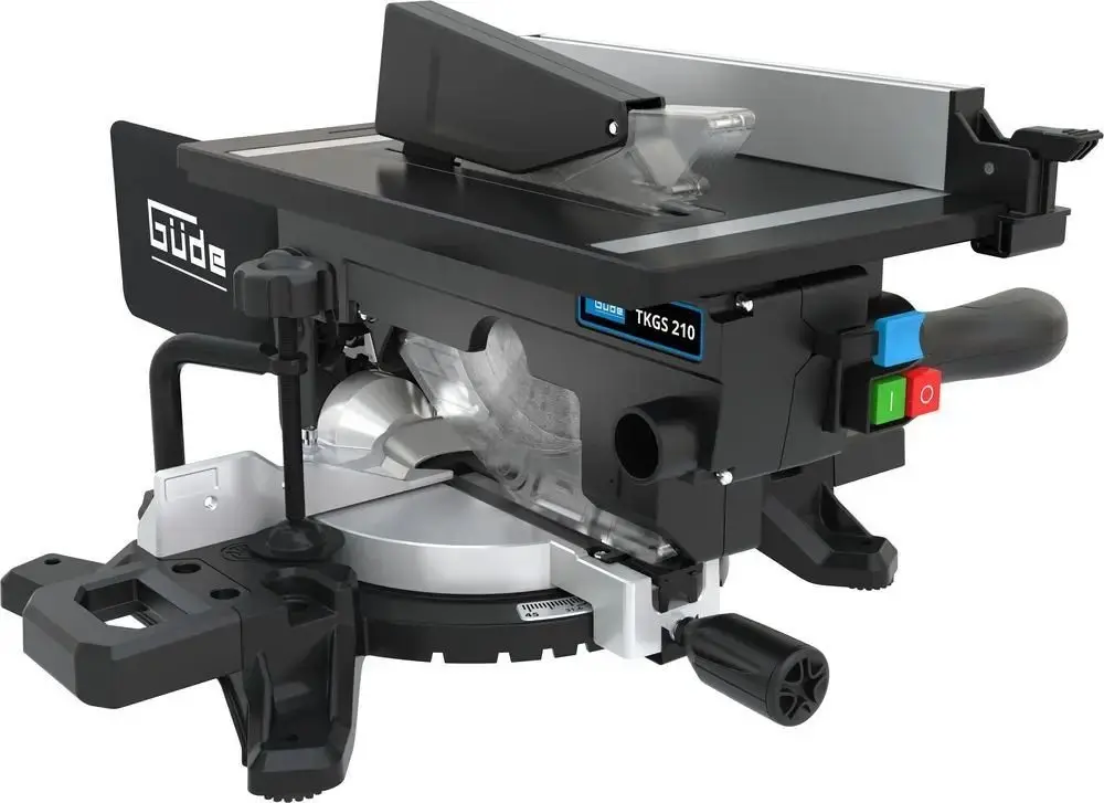 Produktfoto 1 von Güde 55270, Q9 Tischkreissäge & Kappsäge TKGS 210 230V 1500W 55x120 mm