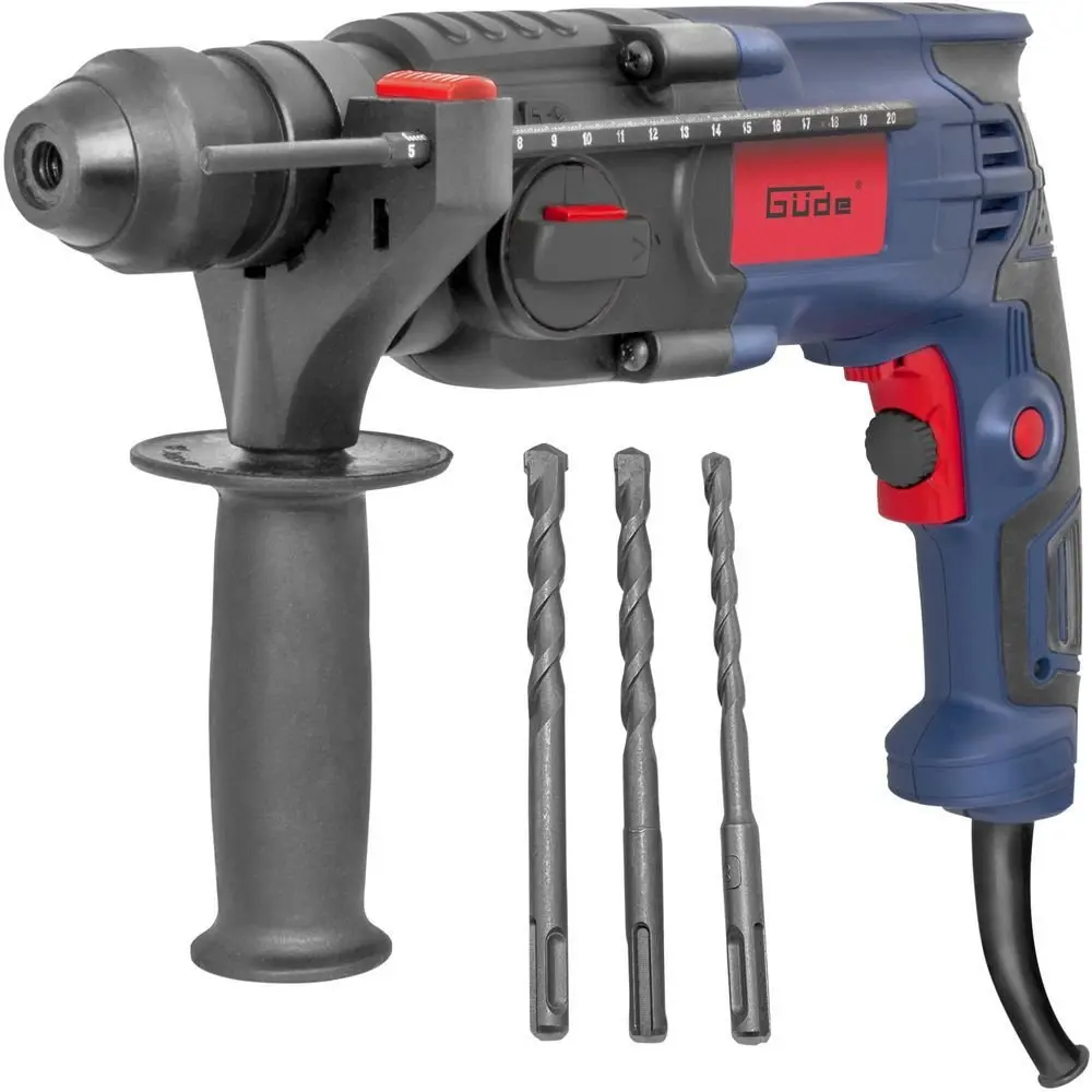 Produktfoto 1 von Güde 58114, Q9 SDS-Plus Bohrhammer Bohrmaschine 230V BH 20 E Sanftanlauf