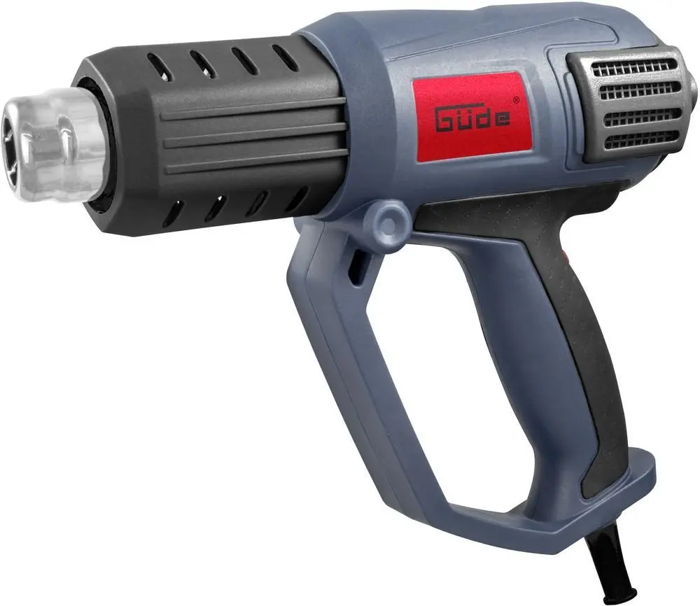 Produktfoto 1 von Güde 58121, Q9 Heißluftpistole Heißluftfön HLG 650-2000 LCD