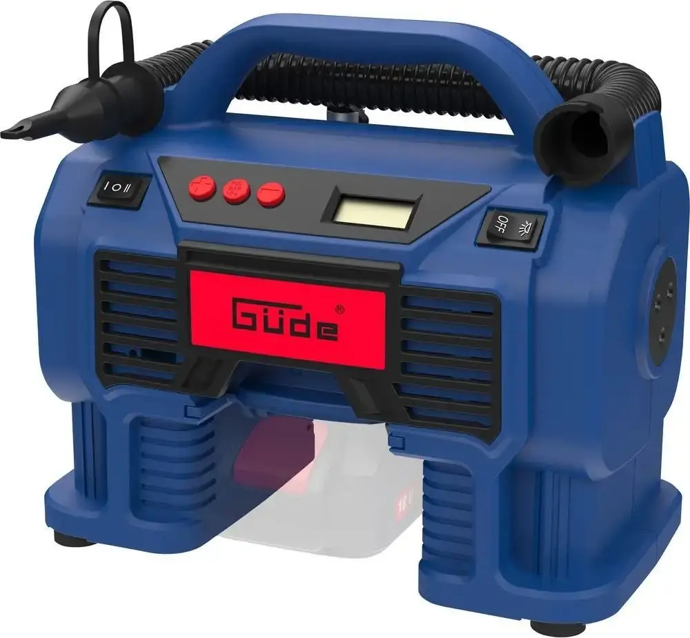 Produktfoto 1 von Güde 58419, Akku Kompressor K 18-0 18V E³ 11 bar 10 l/min 85 dB 22 m³/h