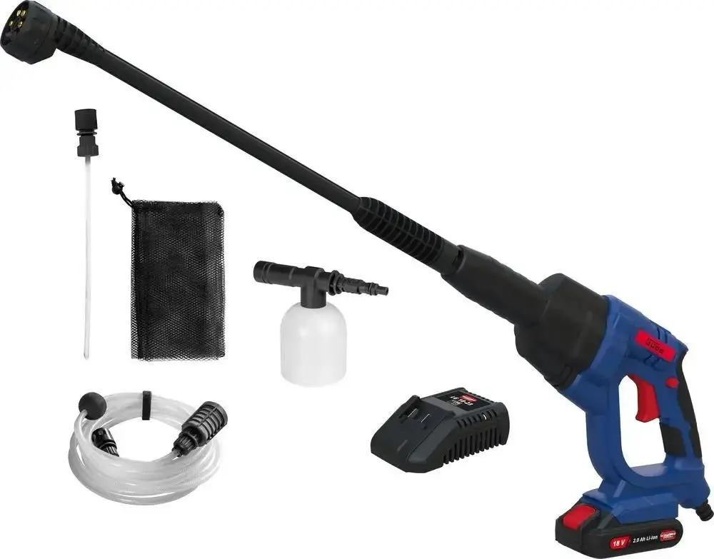 Produktfoto 1 von Güde 58440, Akku Druckreiniger DR 18-201-23 120 l/h 22 bar Multifunktionsdüse