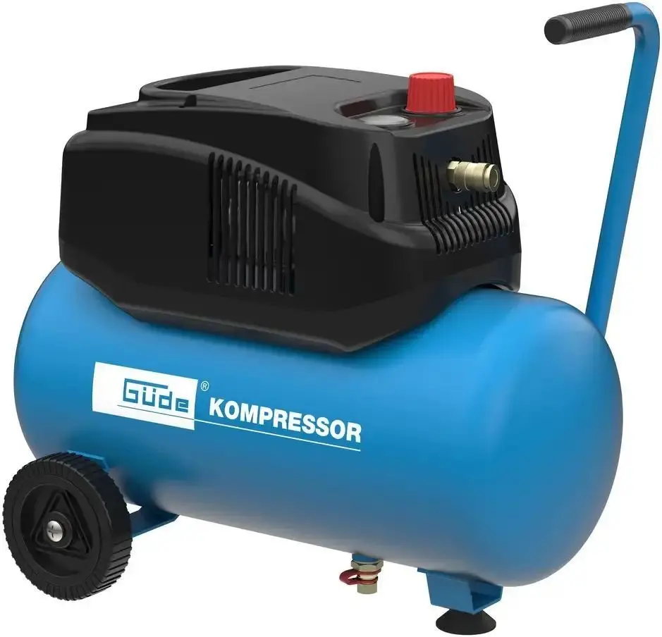 Produktfoto 1 von Güde 50122, Kompressor Druckluftkompressor Ölfrei Wartungsarm Zahnriemenantrieb