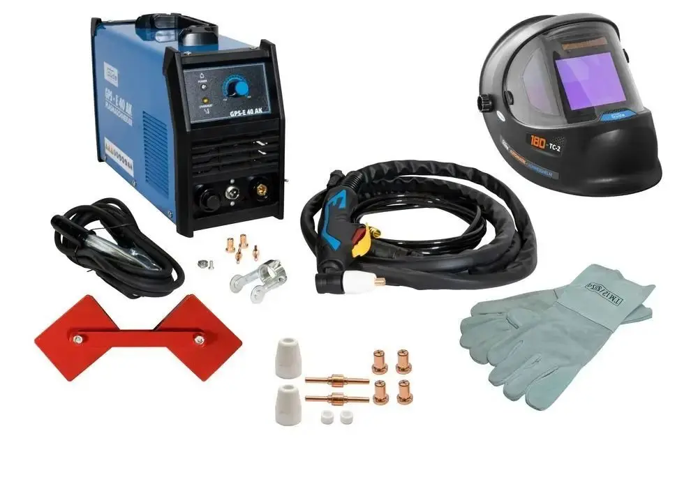 Produktfoto 1 von Güde 72105, Hochfrequenz-Plasmaschneider Mega Set True Colour 15-40 A