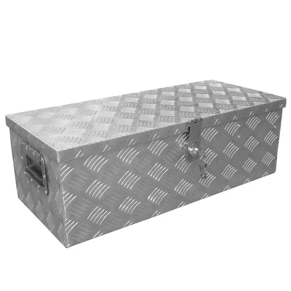 Produktfoto 1 von Güde Q9 Alu Werkzeugkasten Transportbox Aufbewahrungsbox aus Riffelblech GT 55