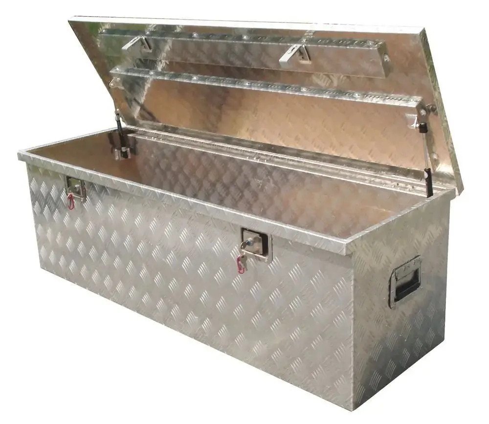 Produktfoto 1 von Güde Q9 Alu Werkzeugkasten Transportbox Aufbewahrungsbox aus Riffelblech GT 310
