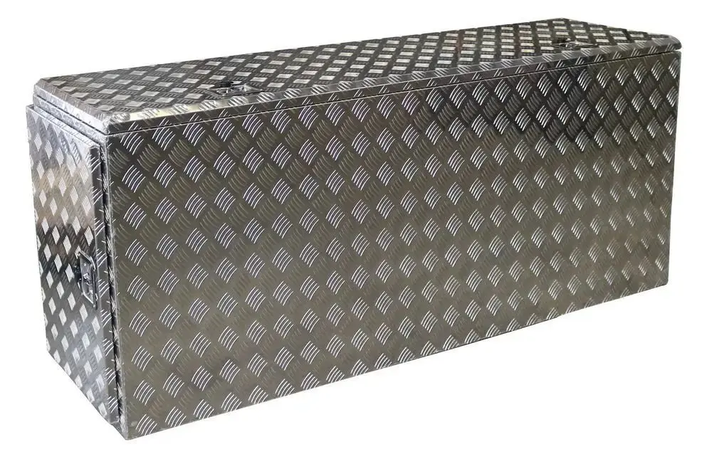 Produktfoto 1 von Güde Q9 Alu Werkzeugkasten Transportbox Aufbewahrungsbox aus Riffelblech GT 790