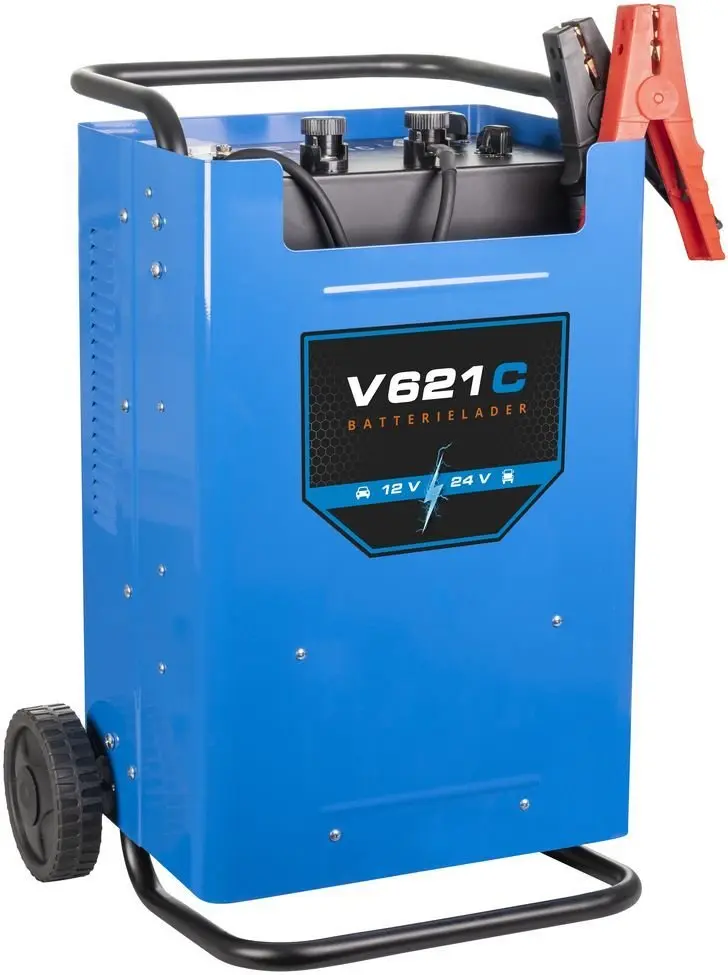 Produktfoto 1 von Güde 85075, Q9 Profi Ladegerät Batterieladegerät 12V/24V V621 C Starthilfe