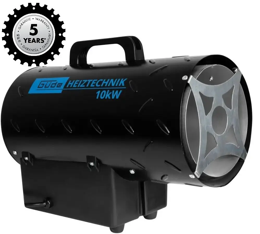 Produktfoto 1 von Güde 85112, Gasheizgebläse GGH 10 L 220V 10kW Gebläseleistung 580 m³/h 5 Jahre