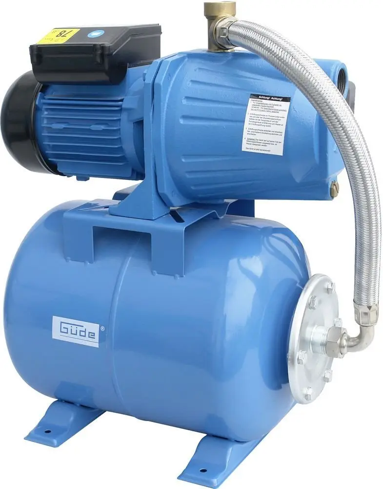 Produktfoto 1 von Güde 94195, Q9 Hauswasserwerk HWW 1300 G 24l Druckkessel 1300W 4000 l/h