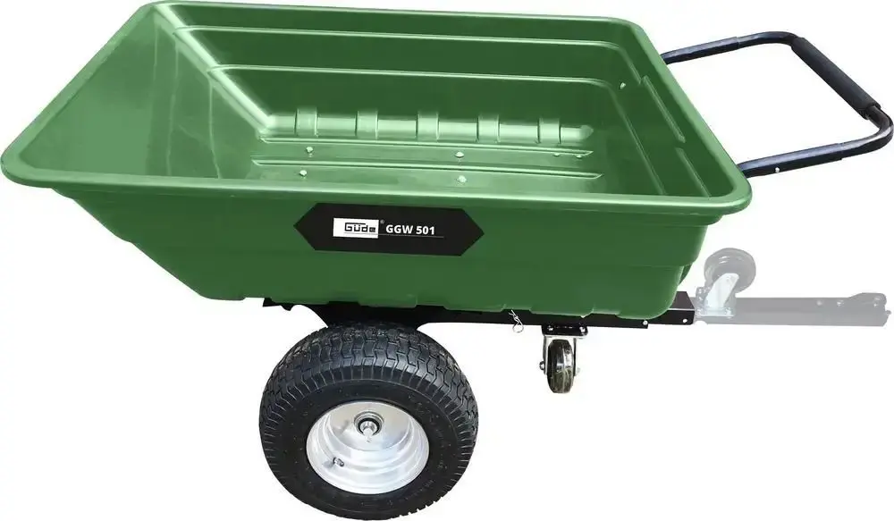 Produktfoto 1 von Güde 94323, Handwagen Wagen Gartenwagen GGW 501 bis 500kg 300l Wanne Deichsel