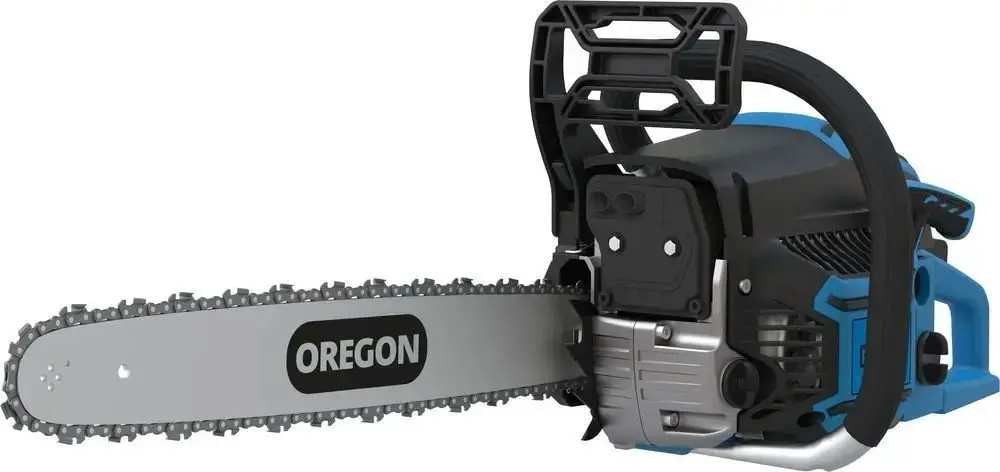Produktfoto 1 von Güde 95044, Q9 Benzin- Kettensäge KS 450-55 Oregon Schwert Leicht Start 3,1 PS