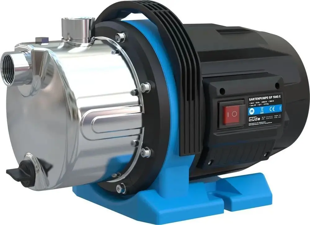 Produktfoto 1 von Güde 93920, Q9 Gartenpumpe Wasserpumpe GP 1045 E 1000 Watt 4500 L/MIN
