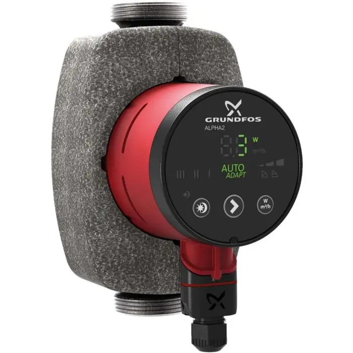 Produktfoto 1 von Grundfos 99271969, Alpha2 Hocheffizienz-Umwälzpumpe Edelstahl, 25-40N, 180mm