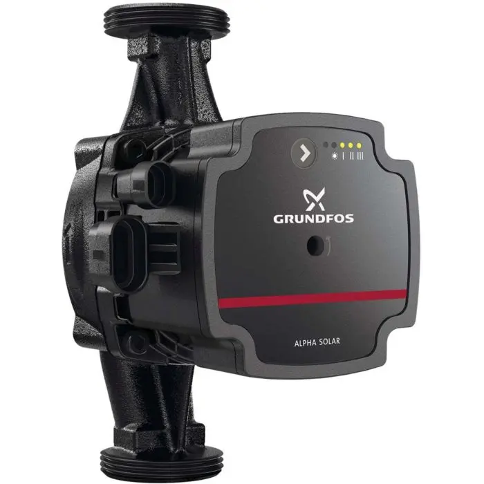 Produktfoto 1 von Grundfos 98989297, Alpha Solar Primärpumpe 25-145, Baulänge 180 mm, PN10, 230 V