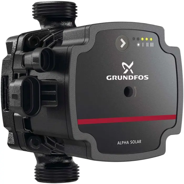 Produktfoto 1 von Grundfos 98989298, Alpha Solar Primärpumpe 15-75, Baulänge 130 mm, PN10, 230 V