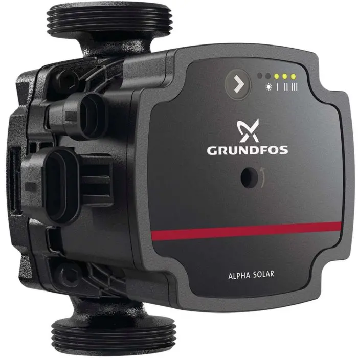 Produktfoto 1 von Grundfos 98989299, Alpha Solar Primärpumpe 25-75, Baulänge 130 mm, PN10, 230 V