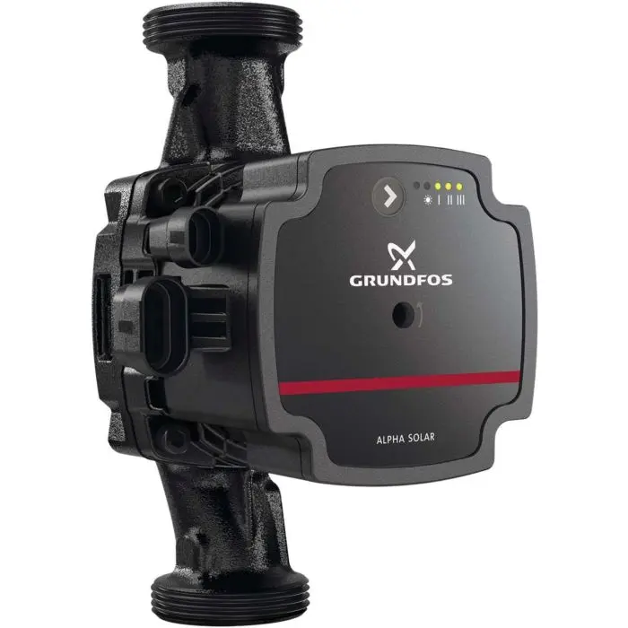 Produktfoto 1 von Grundfos 98989300, Alpha Solar Primärpumpe 25-75, Baulänge 180 mm, PN10, 230 V