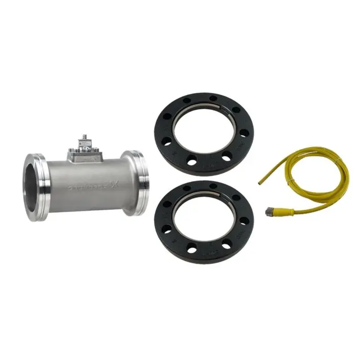 Produktfoto 1 von Grundfos 97686152, Durchflusssensor VFI 12-240m3/h DN100 GG 4-20mA FKM