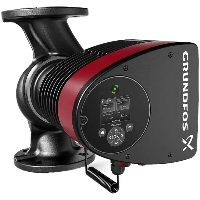Produktfoto 1 von Grundfos 97924715, Magna3 Heizungsumwälzpumpe 100-120F, 450 mm, PN 16, 230 V