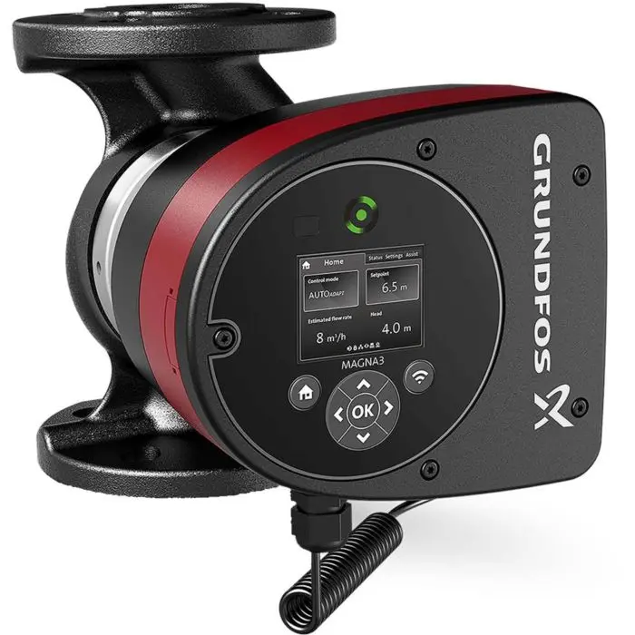 Produktfoto 1 von Grundfos 98333833, Magna3 Heizungsumwälzpumpe 32-40F, 220 mm, PN 16, 230 V