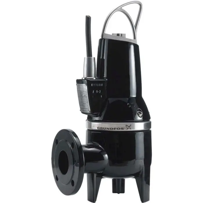 Produktfoto 1 von Grundfos 96104192, Schmutzwasserpumpe 400 V, 10 m, Grauguss, 65.15.2.50B