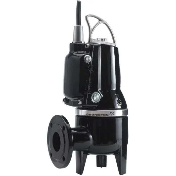 Produktfoto 1 von Grundfos 96878503, Schmutzwasserpumpe 400 V, 10 m, Grauguss, 65.15.E.2.50B