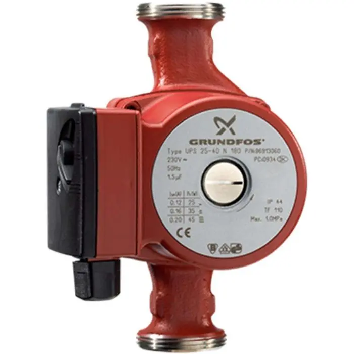 Produktfoto 1 von Grundfos 95906753, Serie 100 Zirkulationspumpe Edelstahl, UPS 40-80 FN, 250mm