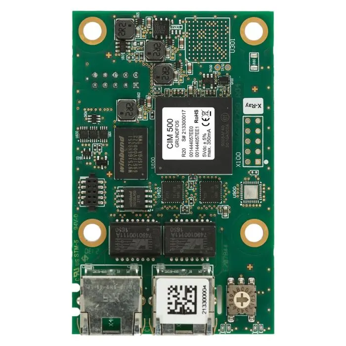 Produktfoto 1 von Grundfos 98301408, Steuerungszubehör CIM 500, Ethernet-Modul
