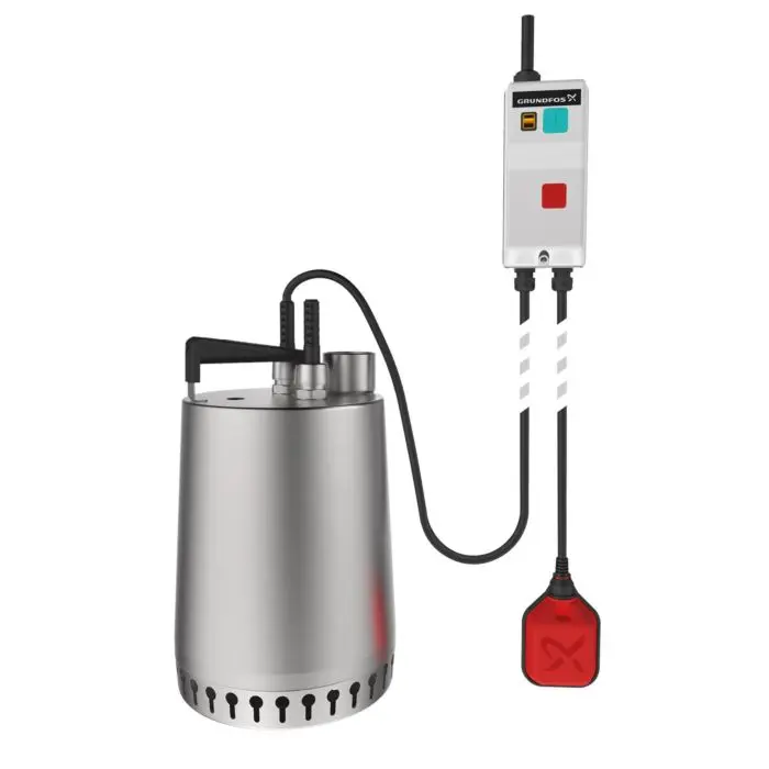 Produktfoto 1 von Grundfos 96023871, Unilift Schmutzwasserpumpe Edelstahl, AP12.40.04.3, 1 1/2 IG