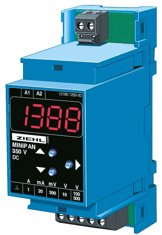 Ziehl D890110, Universal-Messgerät Typ MINIPAN 350V