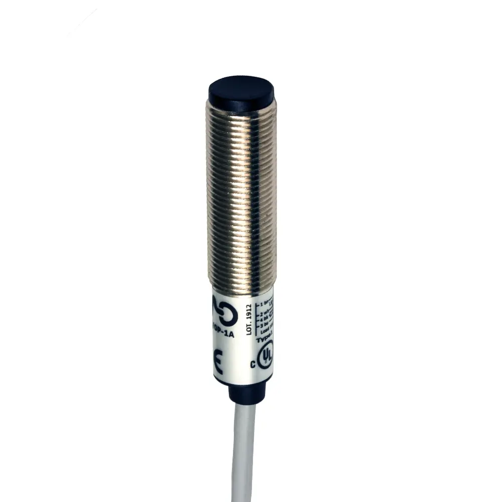 Produktfoto 1 von MD Micro Detectors DM2/0N-1A, Optischer Sensor M12 100mm L/D ohne Justierung
