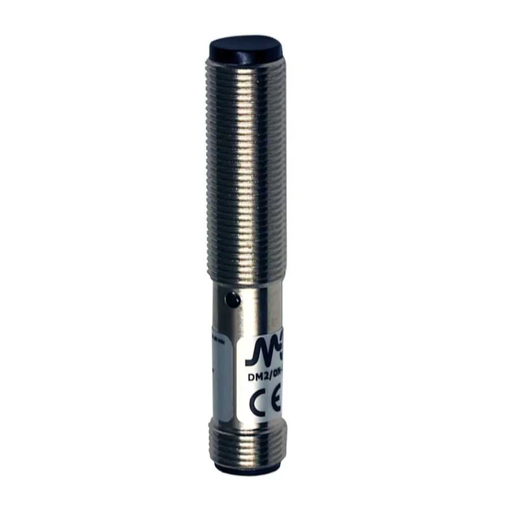 Produktfoto 1 von MD Micro Detectors DM2/0P-1H, Optischer Sensor M12 100mm L/D ohne Justierung