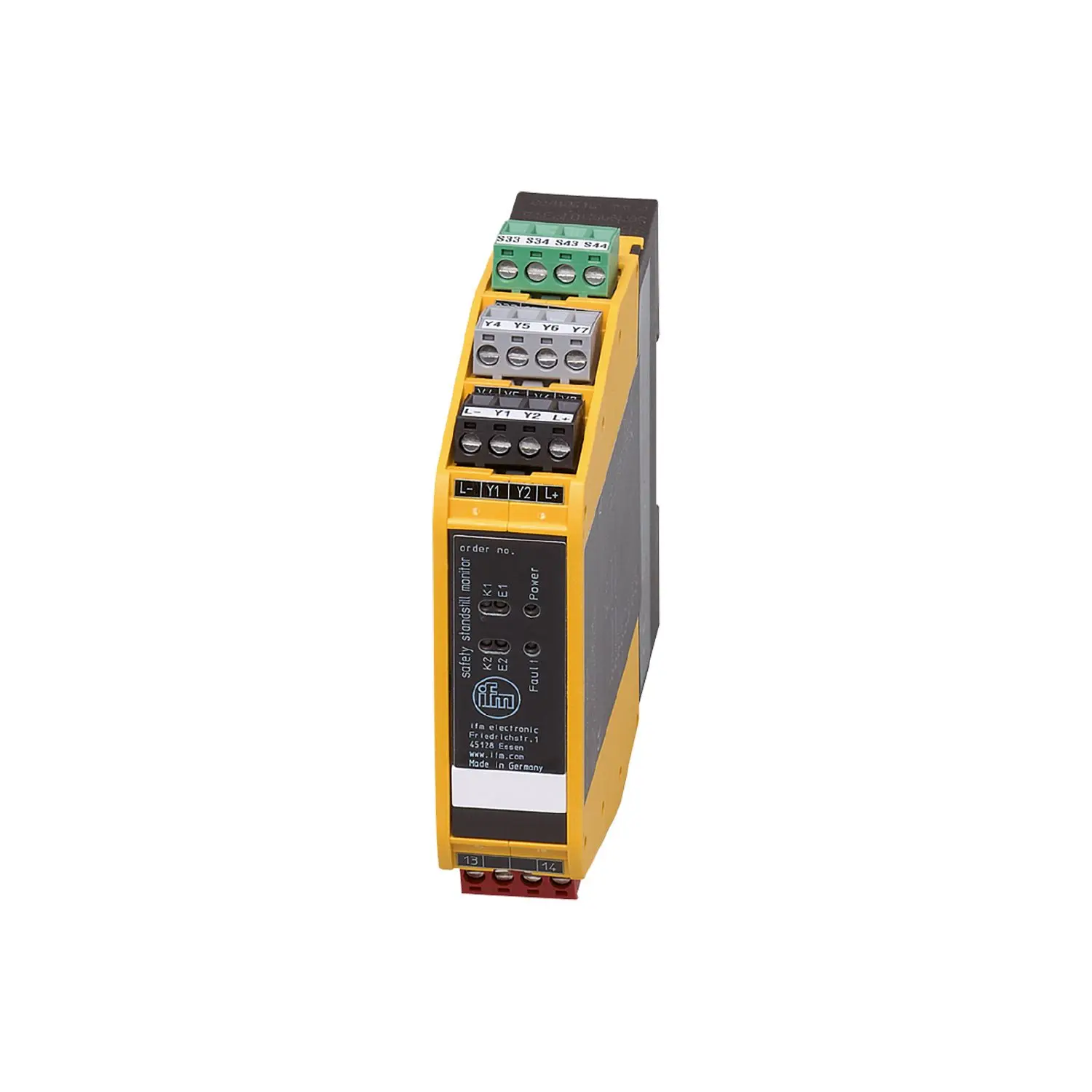 Produktfoto 1 von ifm Electronic DA102S Auswertesystem für eine sichere Stillstandsüberwachung