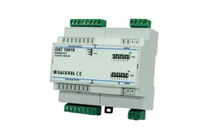Produktfoto 1 von Datexel DAT10019, Modbus RTU-Gerät für RTD-Eingänge