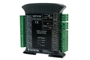 Produktfoto 1 von Datexel DAT3138, Modbus RTU/ASCII-Gerät mit 8 Relaisausgängen