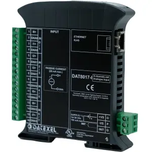 Produktfoto 1 von Datexel DAT8017-I, Modbus TCP-Servermodul für Analogeingänge