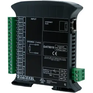 Produktfoto 1 von Datexel DAT8019, Modbus TCP-Servermodul für RTD