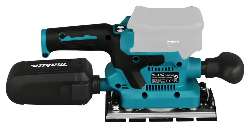Produktfoto 1 von Makita DBO380Z, Schwingschleifer