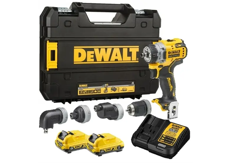 Produktfoto 1 von DeWalt DCD703L2T-QW, Akku-Bohrschrauber