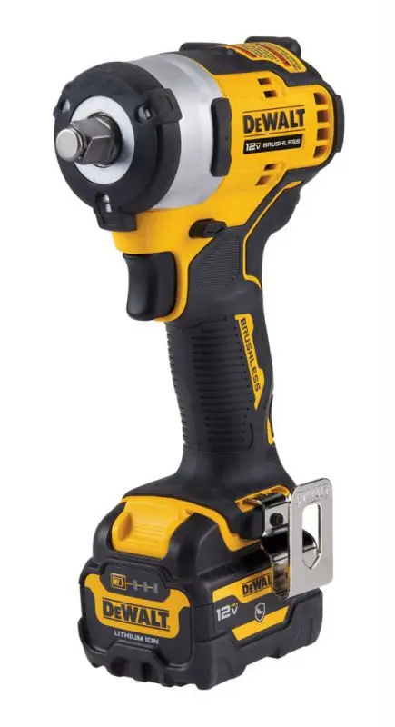 Produktfoto 1 von DeWalt DCF901P1G-QW, Akku-Schlagschrauber 1/2", 12V, 1x5,0Ah & Lader