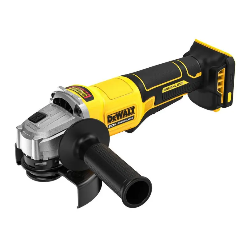 Produktfoto 1 von DeWalt DCG408NT-XJ, 18 Volt Akku-Winkelschleifer 125mm, Totmannschalter