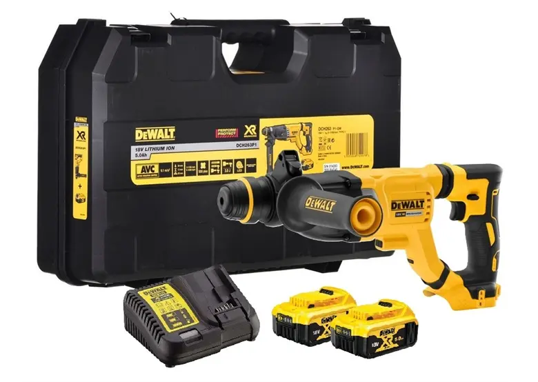 Produktfoto 1 von DeWalt DCH263P1-QW, Akku-Kombihammer