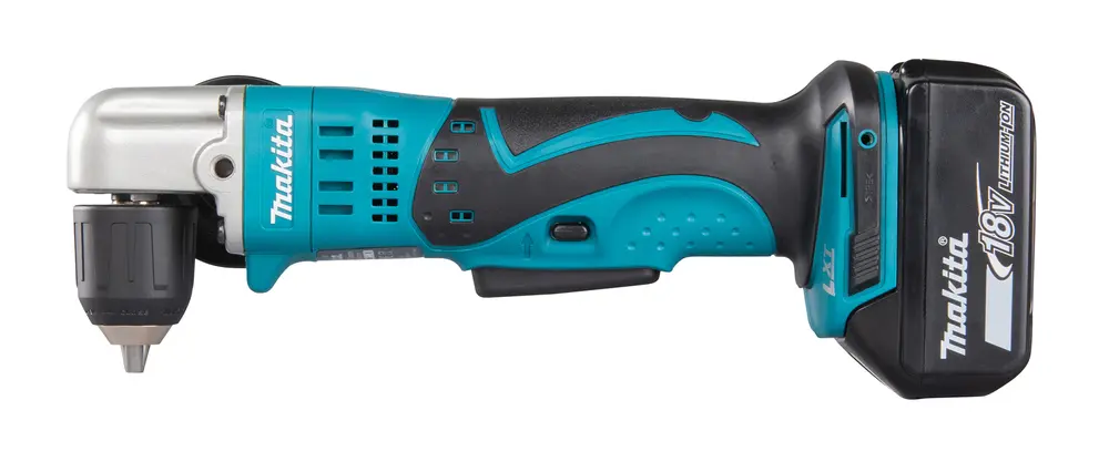 Produktfoto 1 von Makita DDA351RTJ, Akku-Winkelbohrmaschine, 18V, 2x 5,0 Ah & Ladegerät im MAKPAC