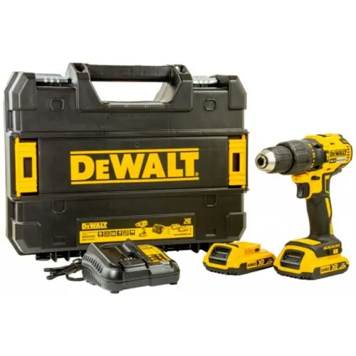 Produktfoto 1 von DeWalt DCD778D2T-QW, Akku-Schlagbohrschrauber (65Nm/18V/2x2,0Ah) Tstak