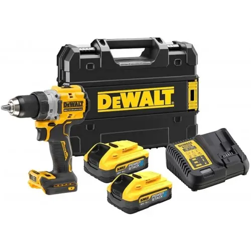Produktfoto 1 von DeWalt DCD800H2T-QW, Bohrmaschine (90Nm/18V/2x5,0Ah PowerSack) Tstak