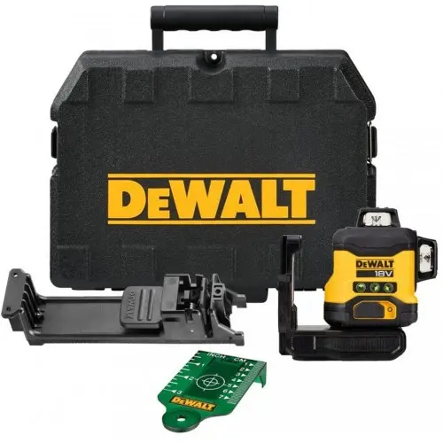 Produktfoto 1 von DeWalt DCLE34031N-XJ, Akku.Green Autonive Laser Level 3x360 XR (18V/bez aku)